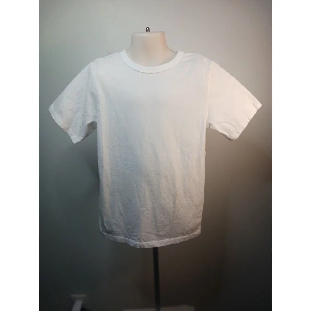 Childrens Place Boys White Tee Sz. S (5/6)